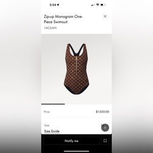 Louis Vuitton swimsuit